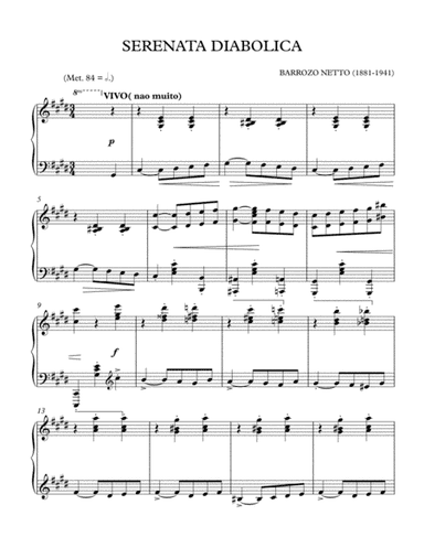 SERENATA DIABOLICA (arr. Globrazil)