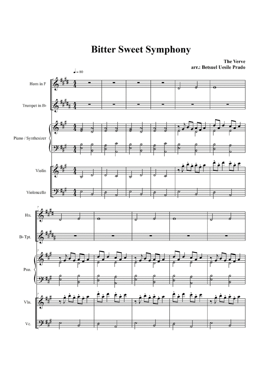 Buy It In Bottles (arr. Betsuel Uesile Prado)