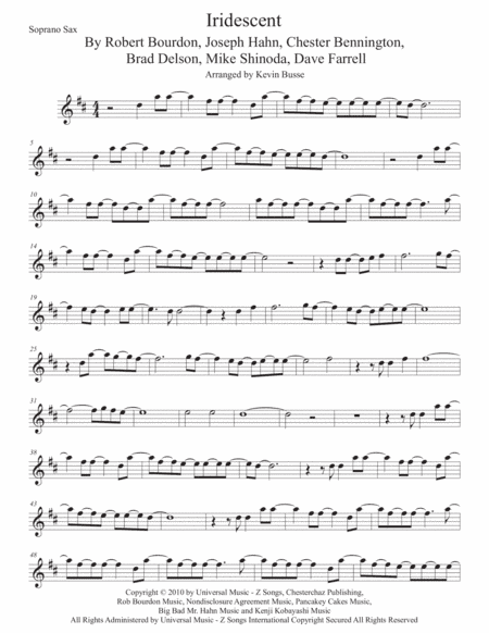 Iridescent (arr. Kevin Busse)