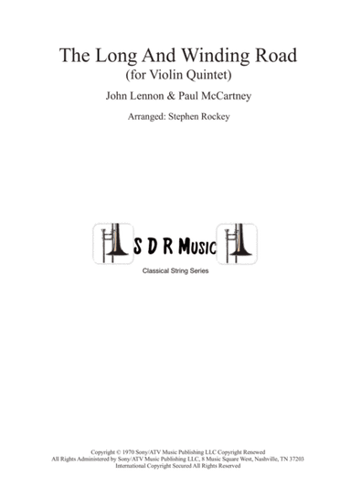 The Long And Winding Road (arr. Stephen Rockey)