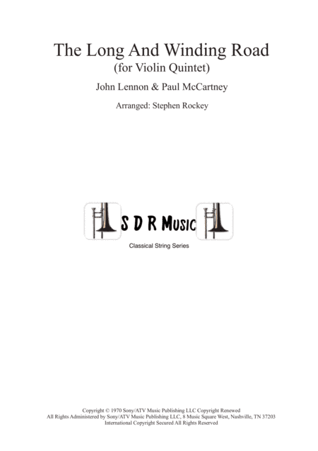 The Long And Winding Road (arr. Stephen Rockey)