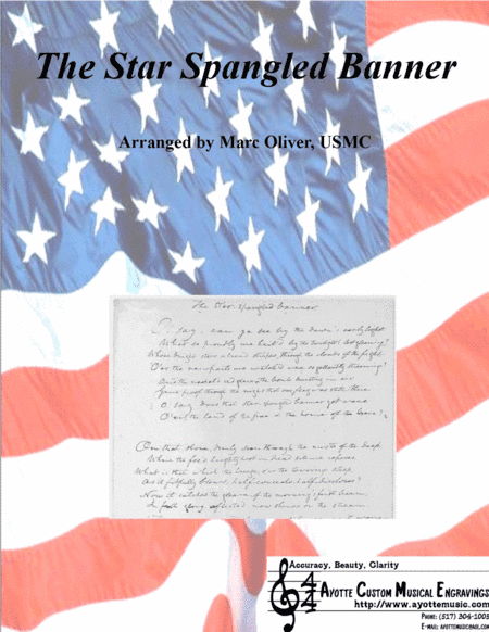 The Star Spangled Banner (Vocal Duet) (arr. Marc Oliver)