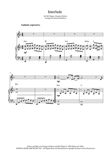 Interlude (arr. Kaiserin Rebecca)