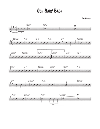 Ooo Baby Baby (arr. David M Fagnant)