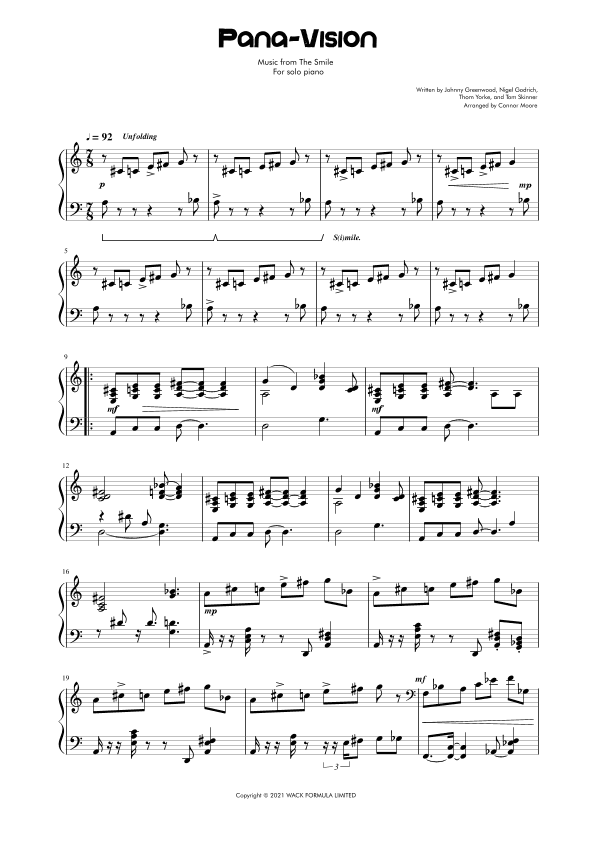 Panavision (arr. Connor Moore)