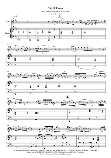 Via Dolorosa (arr. David Kocijan)