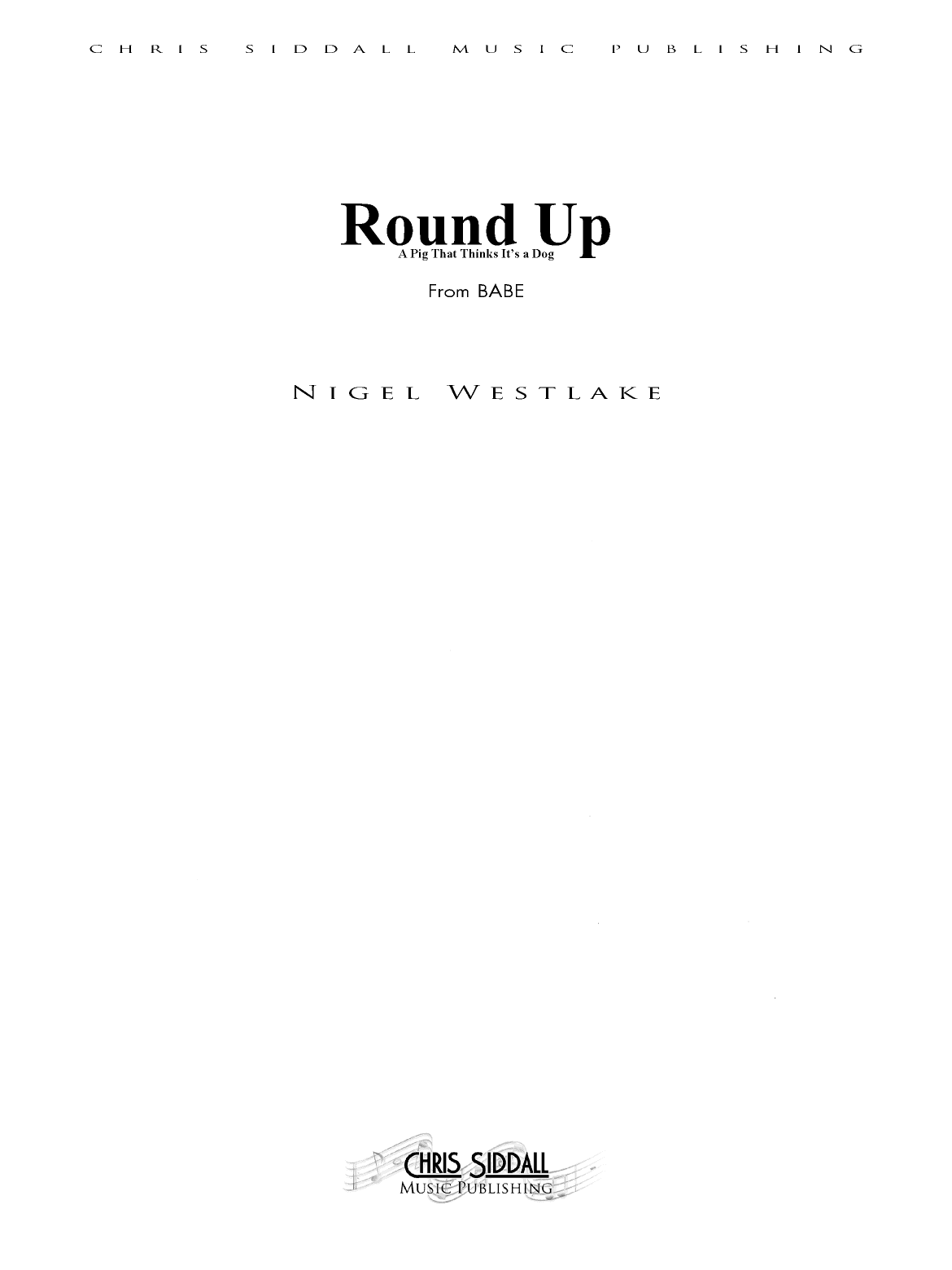 Round Up - Score Only (arr. Chris Siddall)