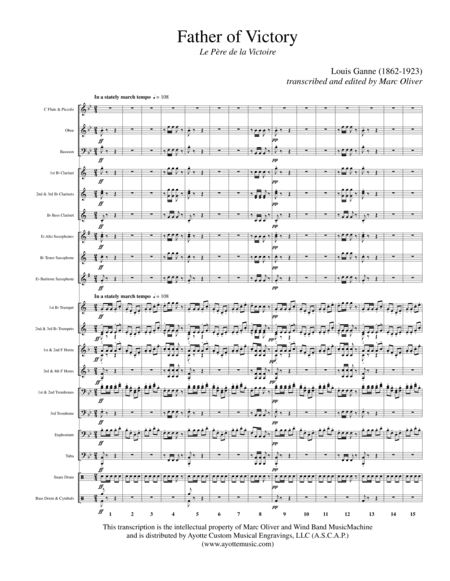 Father of Victory (arr. Marc Oliver)