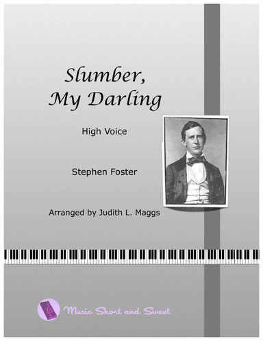 Slumber, My Darling (High Voice) (arr. Judith L. Maggs)