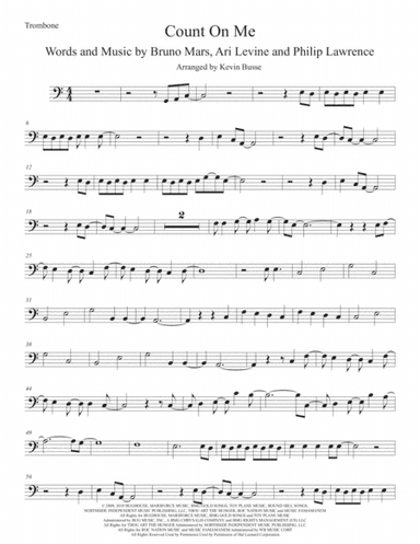 Count On Me (arr. Kevin Busse)