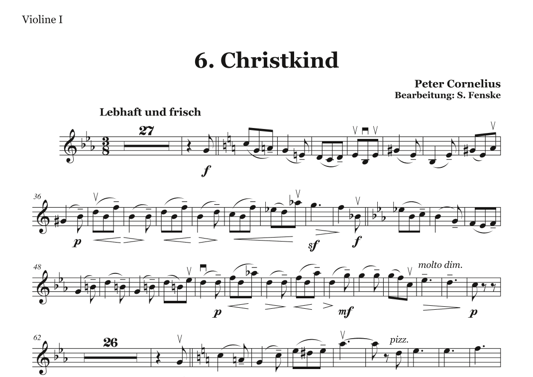 Christkind (arr. Sabine Fenske)