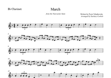 March from the Nutcracker Suite (arr. Zachary Corbett)