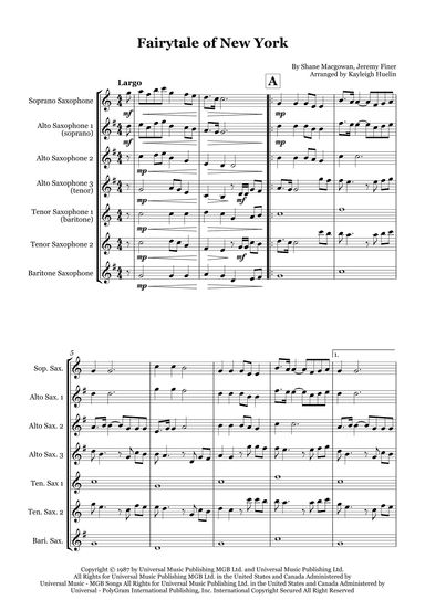 Fairytale Of New York (arr. Kayleigh Huelin)