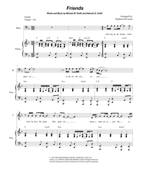 Friends (arr. Stephen DeCesare)