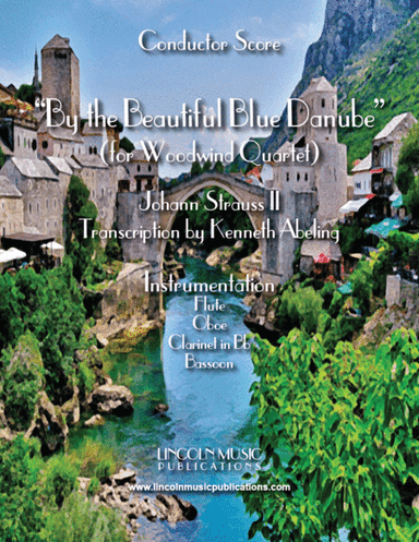 The Blue Danube (for Woodwind Quartet) (arr. Kenneth Abeling)