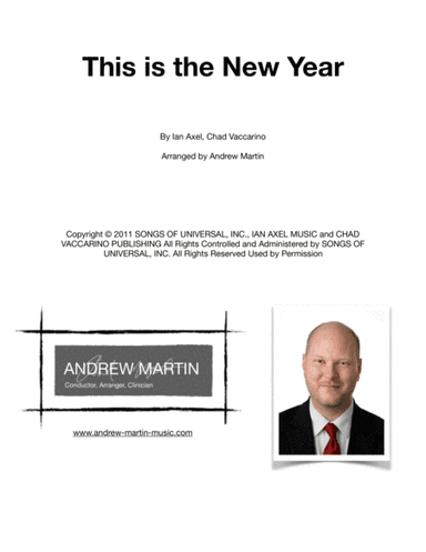 This Is The New Year (arr. Andrew Martin)