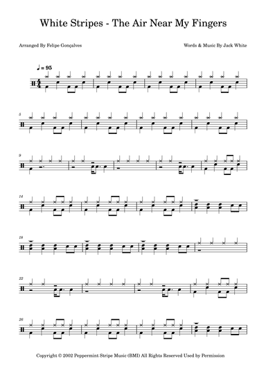 The Air Near My Fingers (arr. Felipe Gonçalves)