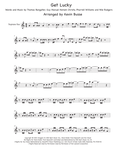 Get Lucky (arr. Kevin Busse)