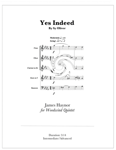 Yes Indeed (arr. James Haynor)