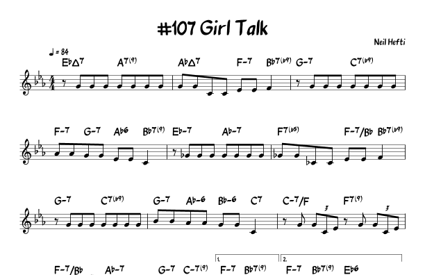 Girl Talk (arr. John Fries)