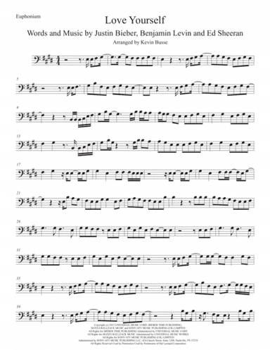 Love Yourself (arr. Kevin Busse)