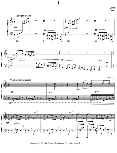 Impromptu in 2 Movements, Op. 8