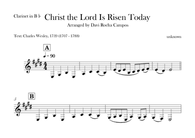 Christ the Lord is Rises today (arr. Davi Rocha Campos)