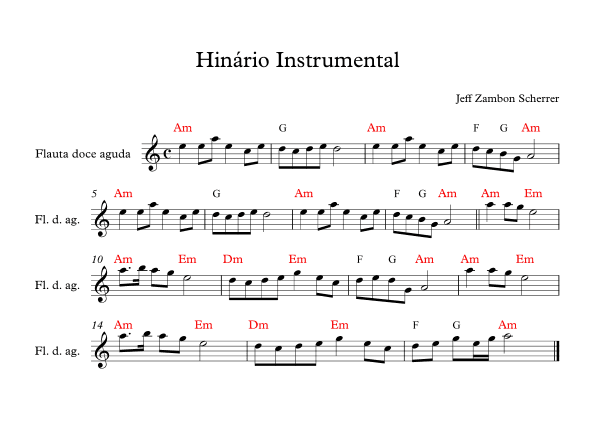 Hinário Instrumental 1
