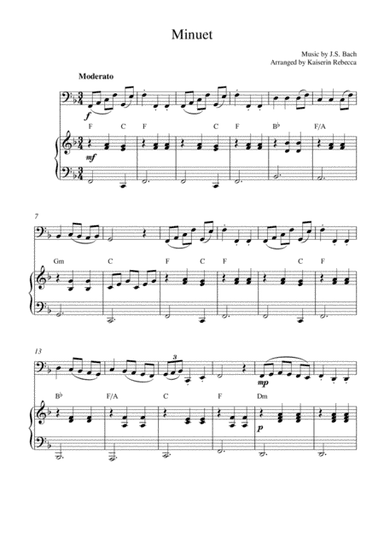 Minuet (arr. Kaiserin Rebecca)