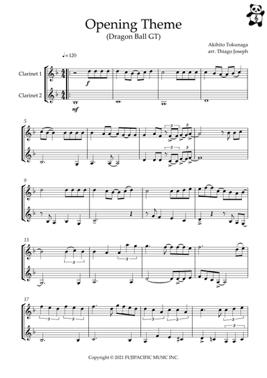 Dragon Ball Gt (arr. Thiago Joseph)
