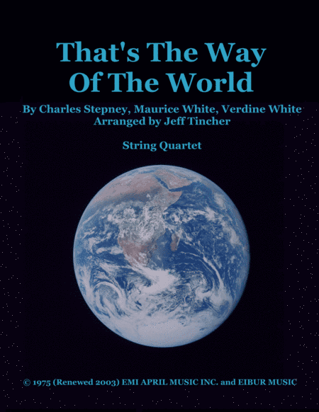 That's The Way Of The World (arr. Jeff Tincher)