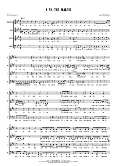 I Am The Walrus (arr. Anders Lindqvist)