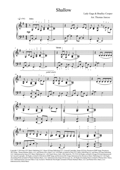 Shallow (arr. Thomas Jancso)