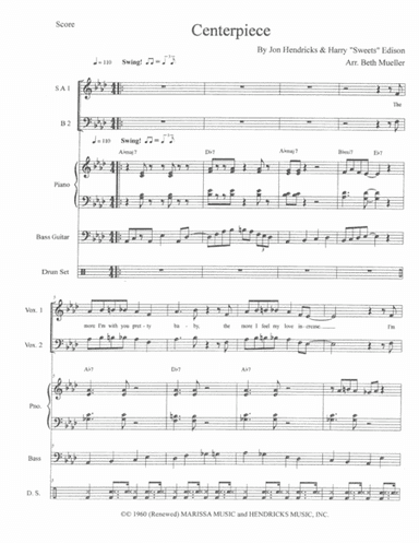 Centerpiece (arr. Beth Mueller)