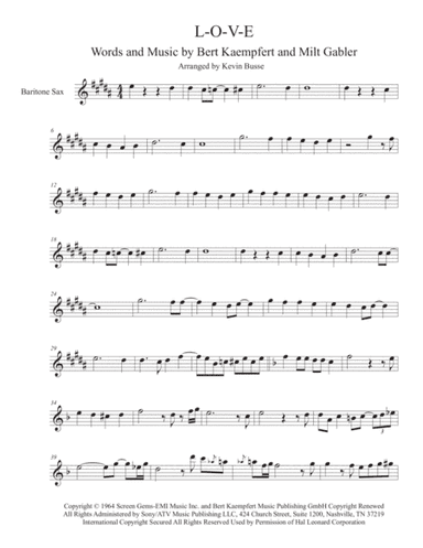 L-O-V-E (arr. Kevin Busse)