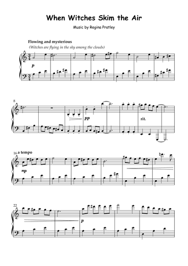 When Witches Skim the Air