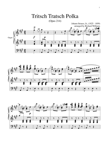 Tritsch Tratsch Polka (arr. Richard Williams)