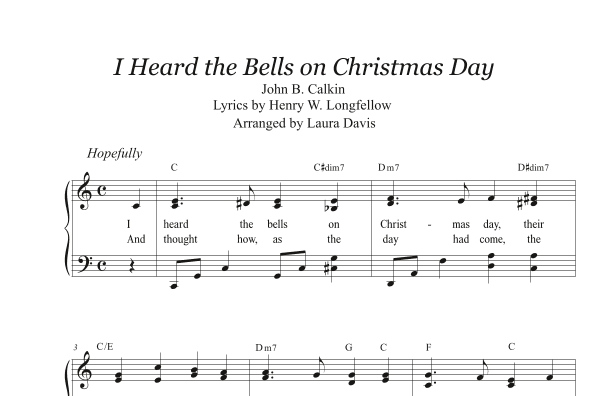 I Heard the Bells on Christmas Day (arr. Laura Davis)