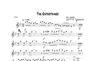 The Entertainer (arr. P. R. Frederick)