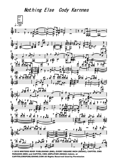 Nothing Else (arr. BY EZEQUIEL EDIÇÕES)