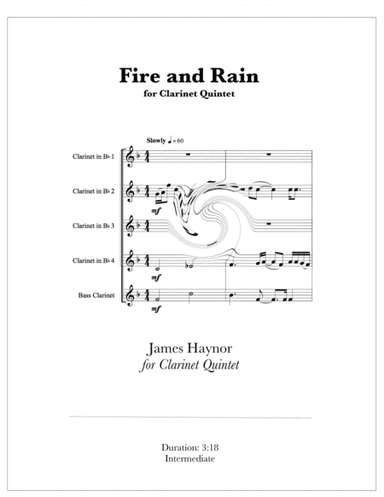 Fire And Rain (arr. James Haynor)