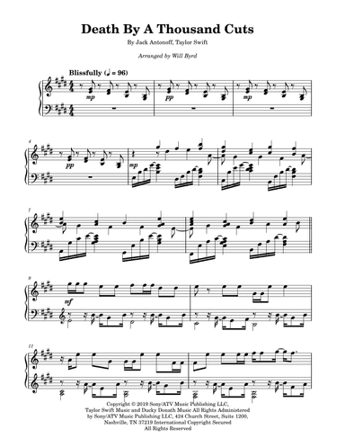 Death By A Thousand Cuts (arr. Will Byrd)