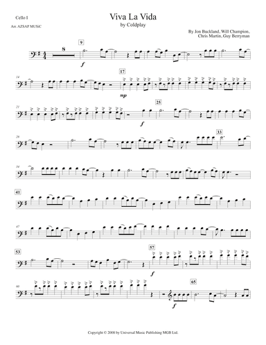Viva La Vida (arr. AZSAP MUSiC)