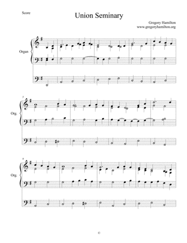 Union Seminary - Draw us in the Spirit's Tether