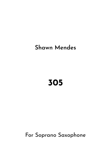 305 (arr. Jireh J.)