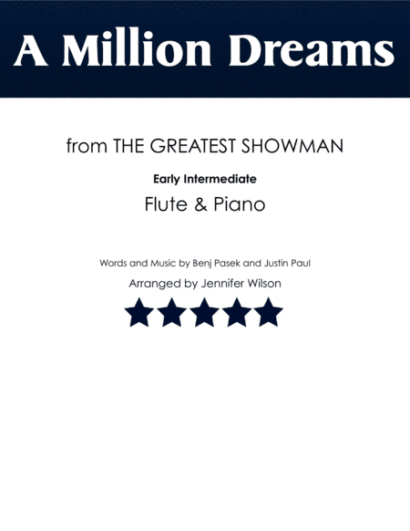 A Million Dreams (arr. Jennifer Wilson)