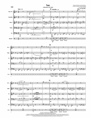 Toxic (arr. Zack Smith)