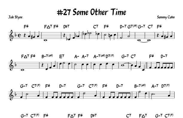 Some Other Time (arr. John Fries)