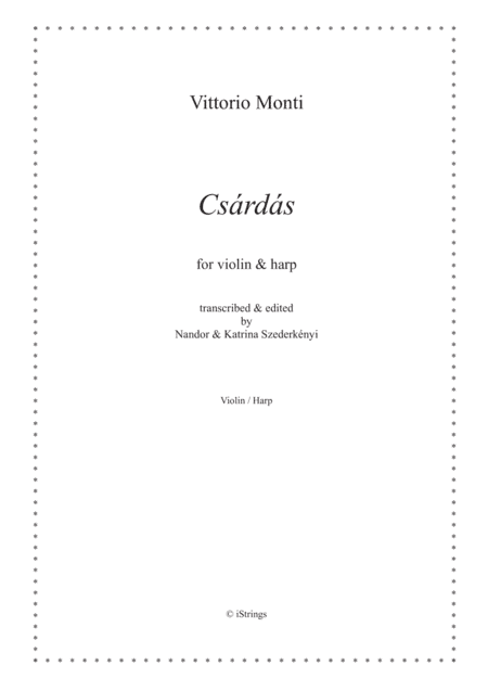 Csárdás (arr. Nandor & Katrina Szederkenyi)