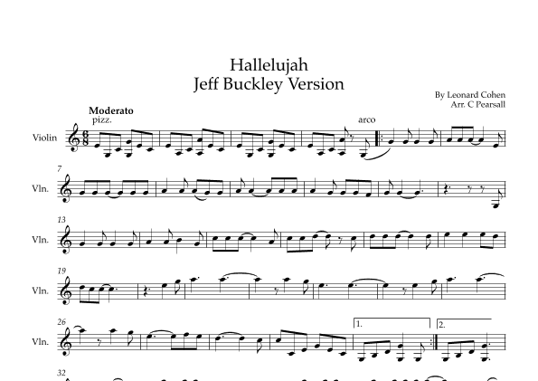 Hallelujah (arr. C Pearsall)